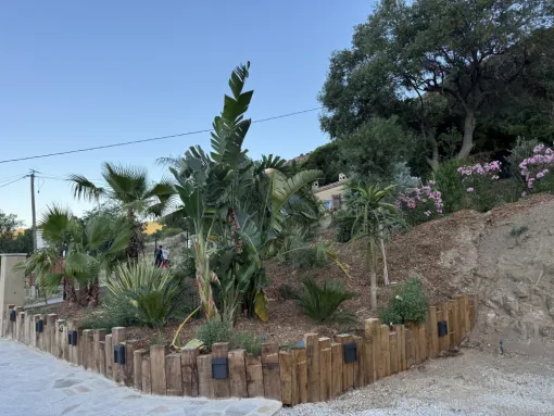 creation de jardin a St Clair , Le Lavandou, Bianchi Paysages