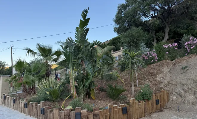 creation de jardin a St Clair , Le Lavandou, Bianchi Paysages